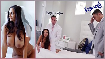 big tits round asses, wife, wedding, big boobs