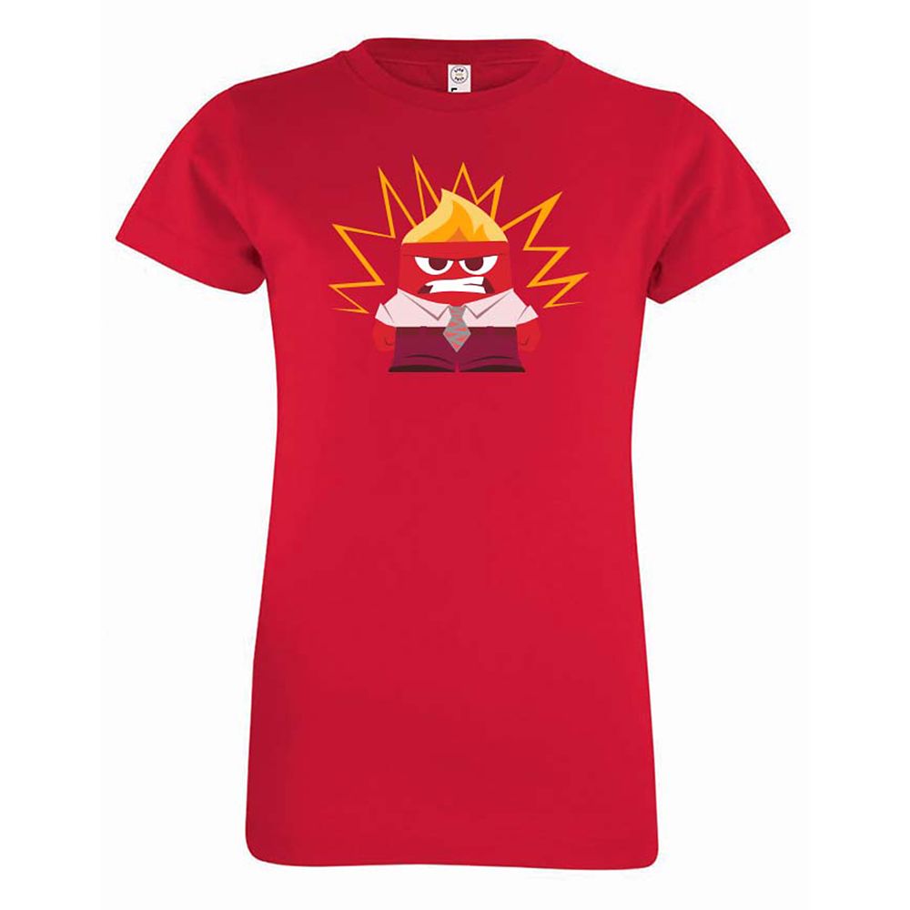 Anger Tee for Girls – PIXAR Inside Out – Customizable