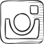 Instagram Draw Logo icon 64x64