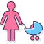 Baby carriage icon 64x64