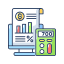 Financial report icon 64x64