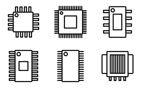 Electronics Components набір іконок