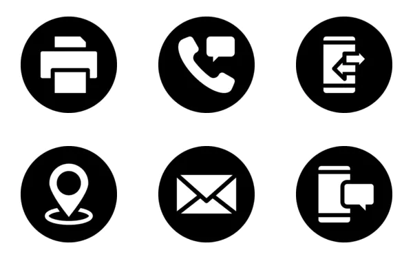 Communication pacote de ícones