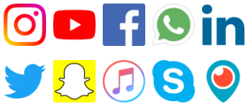 Social Media pakiet ikon
