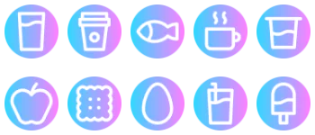 Food icon pack