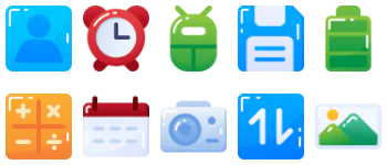 Interface icon pack