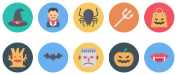 Halloween Icon-Paket