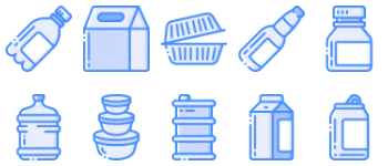 Containers icon pack