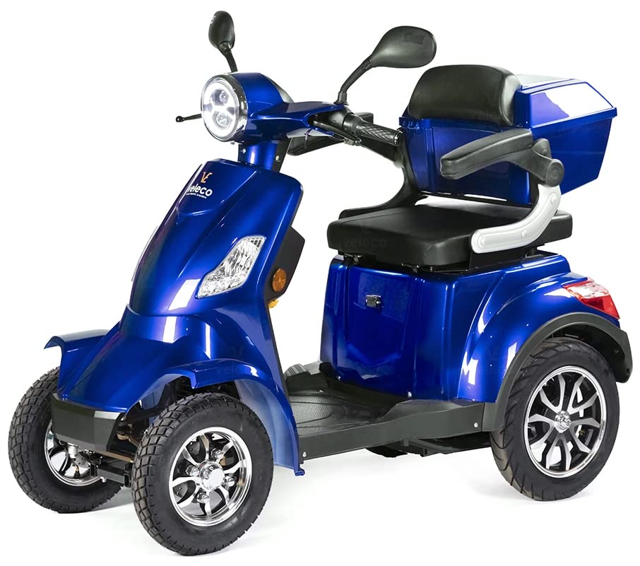 Veleco Faster 4-Wheel Scooter - Blue