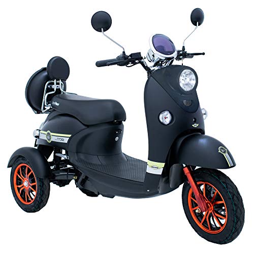 GreenPower Electric Mobility Scooter - BZ500 (Black)
