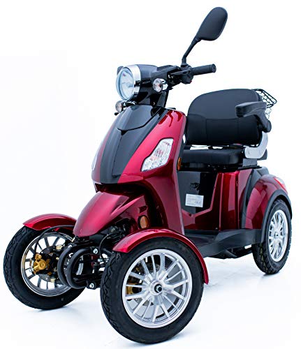 Green Power Electric Mobility Scooter with 4 Wheels