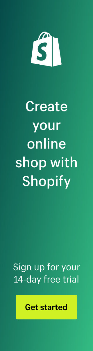 Create your online shop with Shopify. Sign up for your free trial. Get Started.