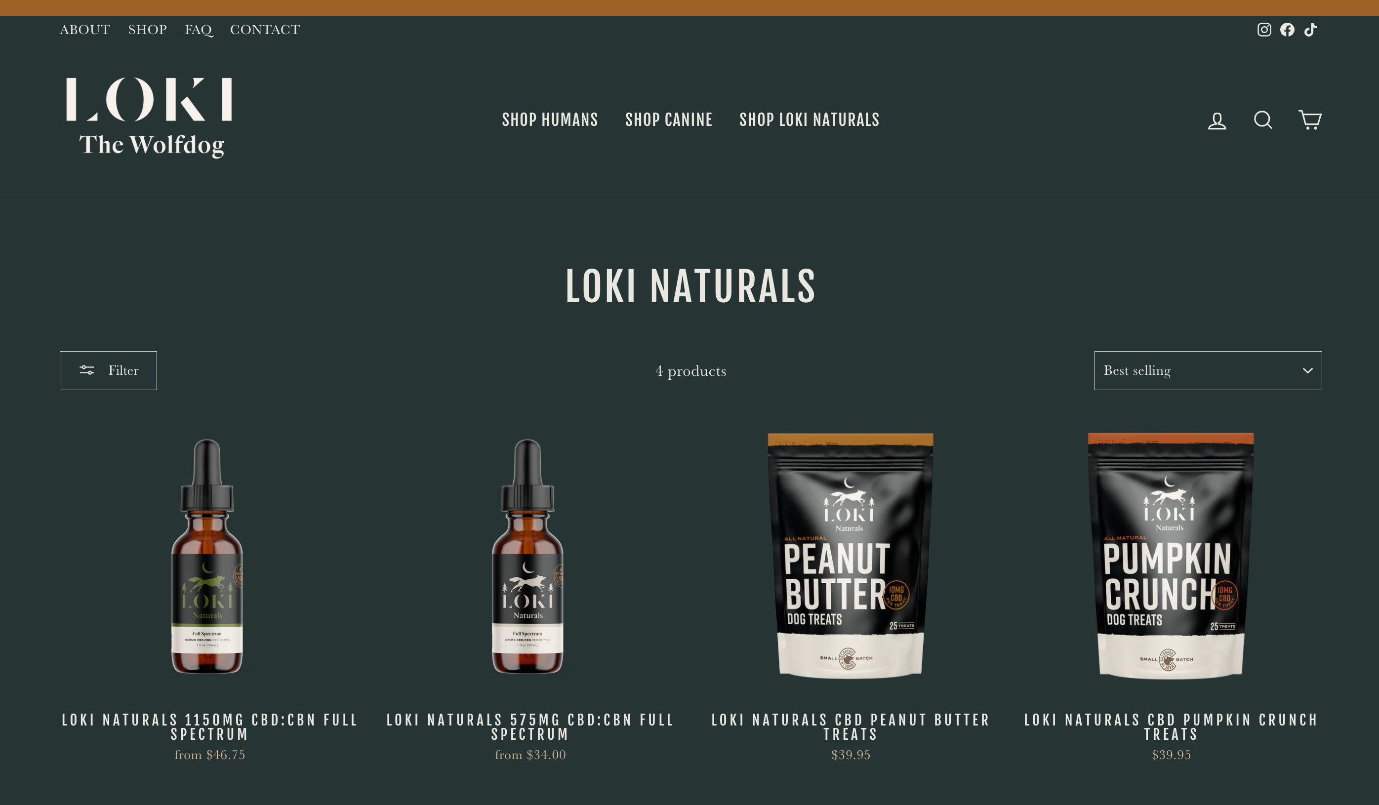 Ecommerce webpage for Loki Naturals showing how to make money on Instagram