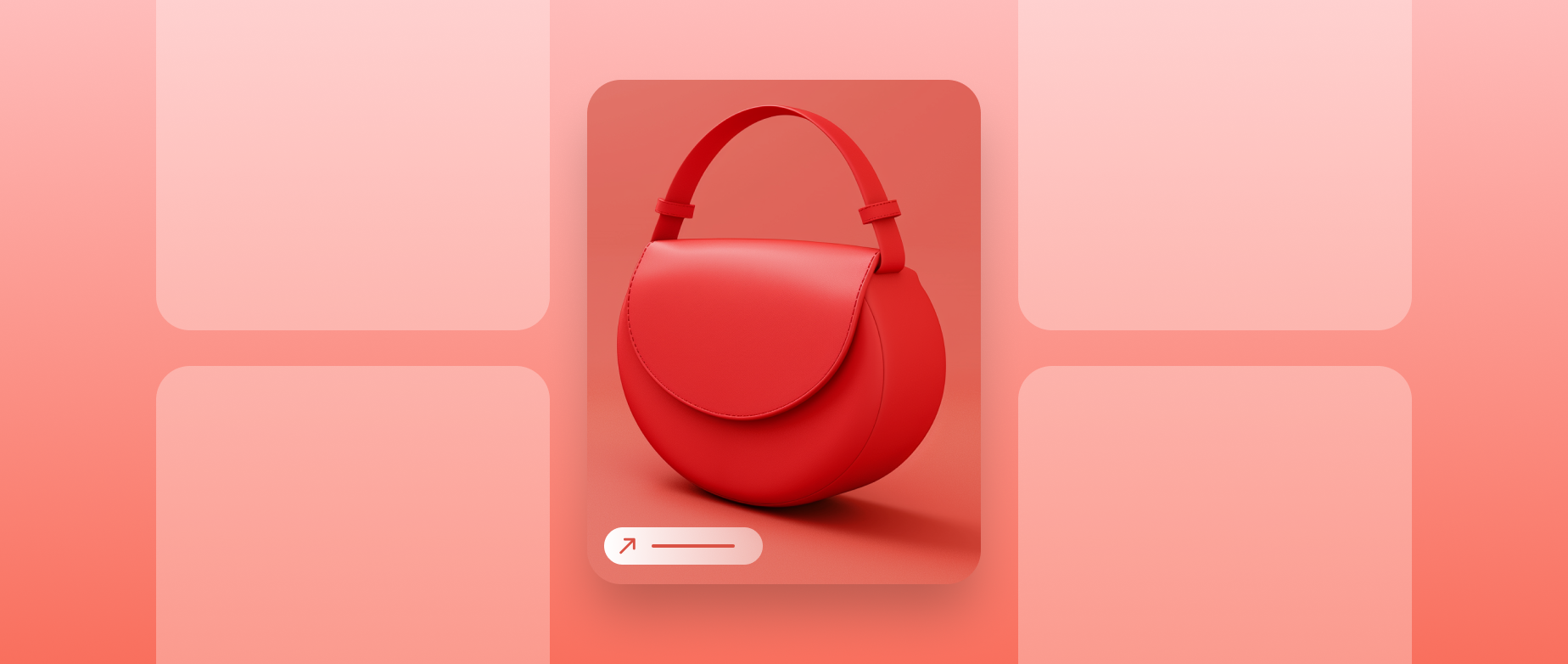 Illustration of a purse for sale on Pinterest