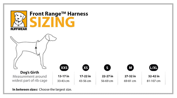 Image result for front range harness sizing