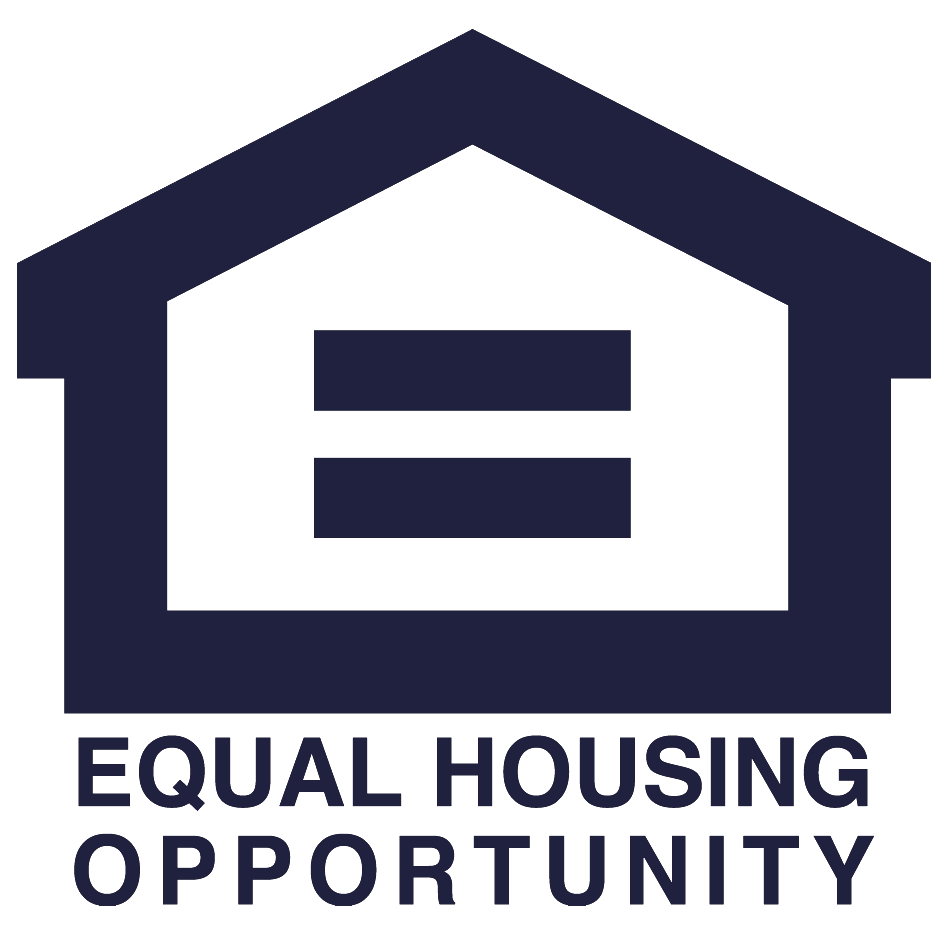 A logo of the fair housing opportunity icon