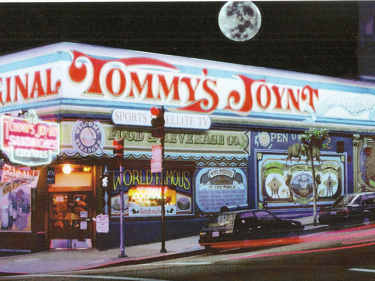 Storefront of Tommy’s Joynt