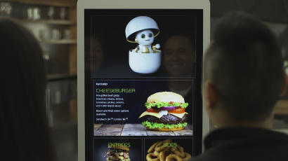 See how customers interact with Project Tokkio, an AI talking kiosk
