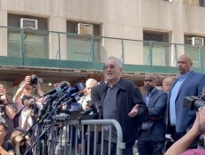 Robert De Niro Makes Surprise Biden Campaign Appearance Outside New York Hush Money Trial To Warn Of “Tyrant” Donald Trump (Watch)