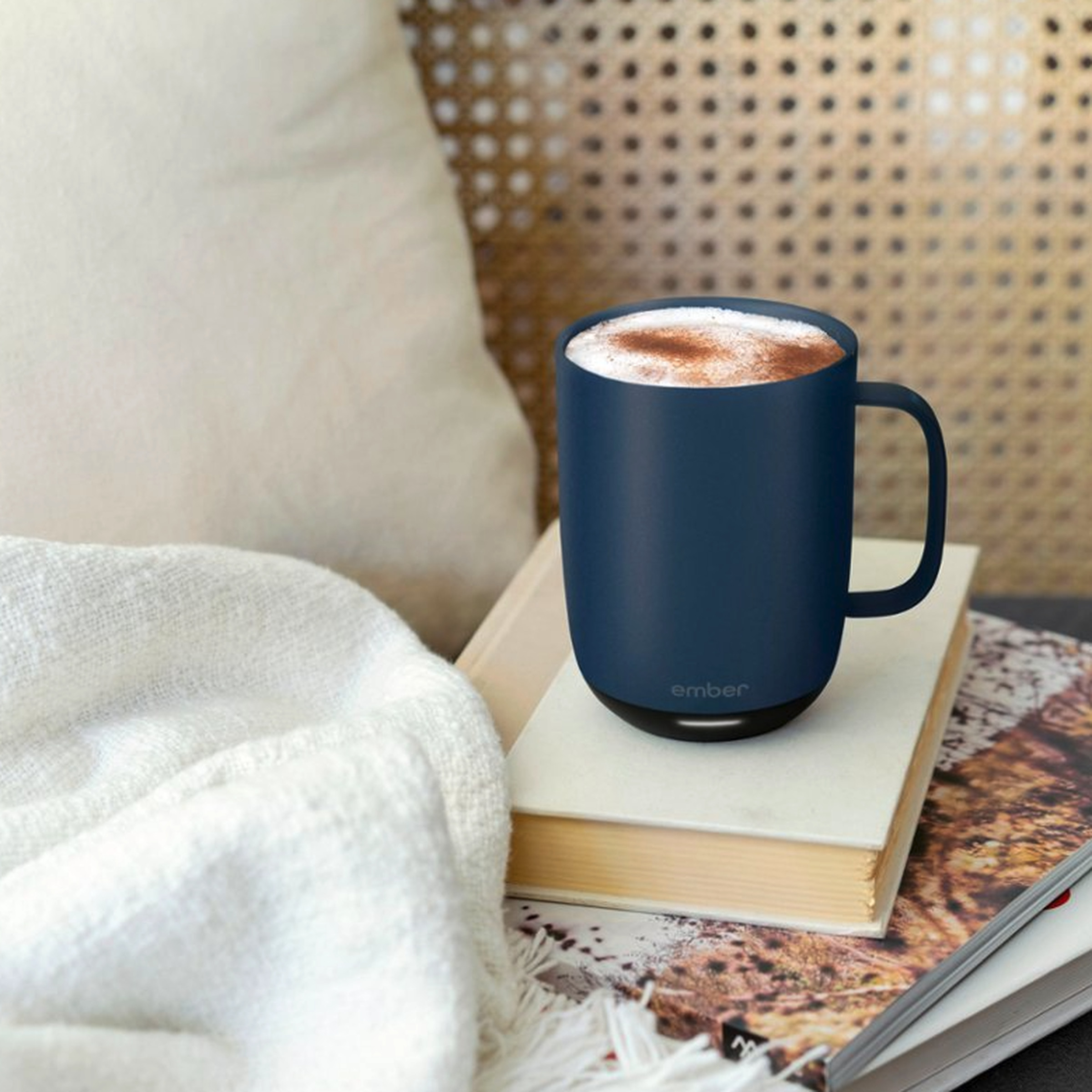 You can set your coffee to the exact temperature you like via the Ember Mug 2’s accompanying smartphone app.