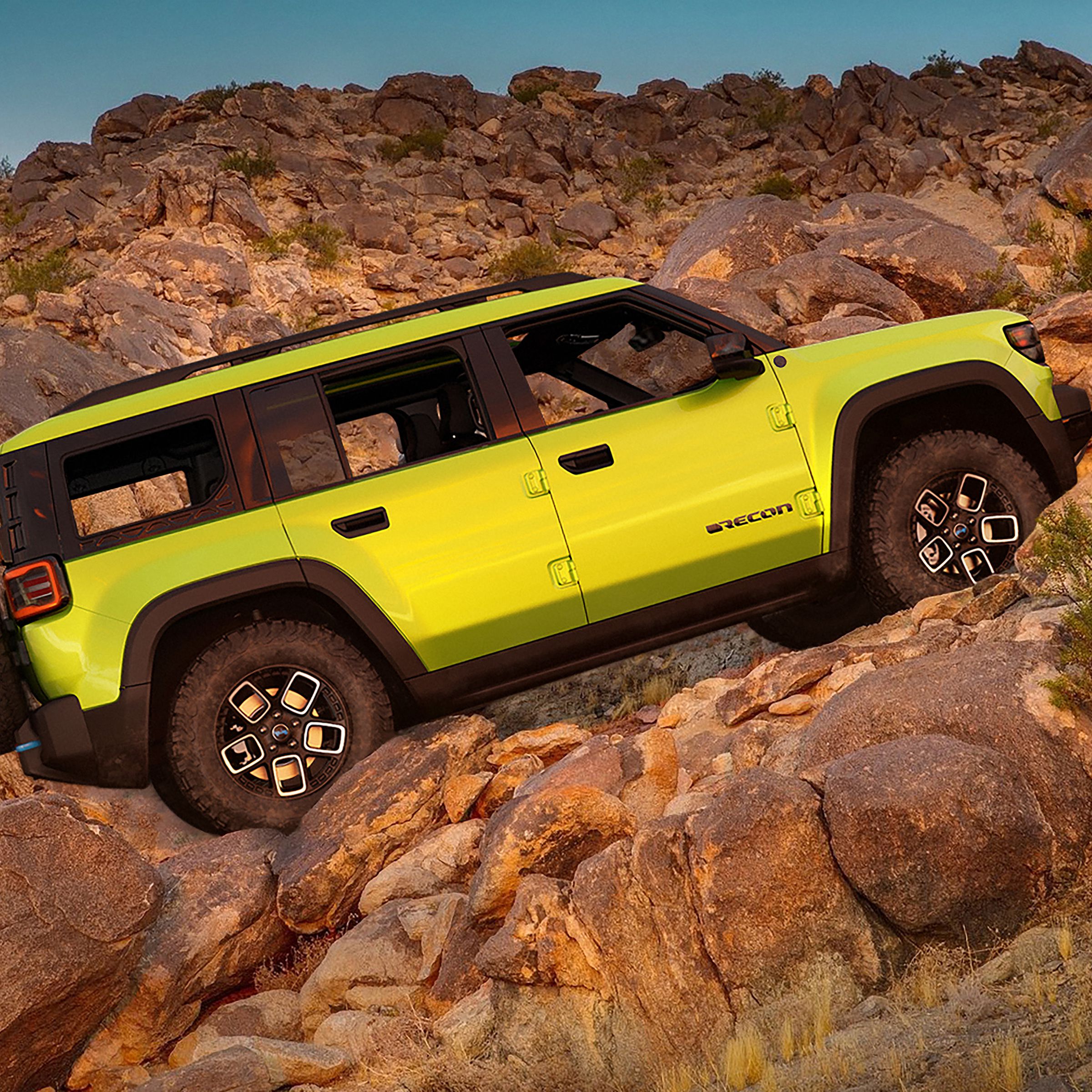The Jeep Recon will be one of the company’s first EVs in North America.
