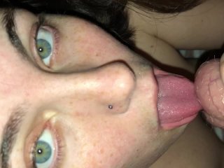 verified couples, teen, teen pov blowjob, licking