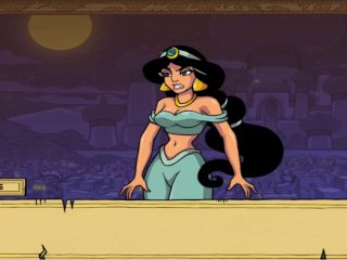 disney princess, cumshot, parody, video game