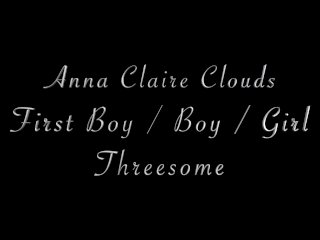 anna claire clouds, blonde, threesome, point of view