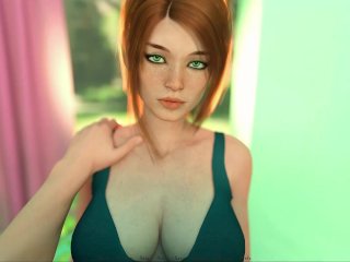 point of view, pc game, pov, big boobs