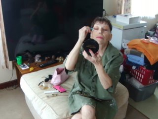 mother, exclusive, sexy milf eye shadow, mans shirt sexy