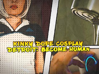 MyKinkyDope, detroit become human, ps4 sex, cosplay