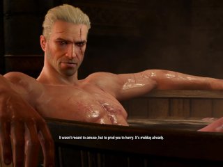 fantasy, muscular, the witcher 3, gamer