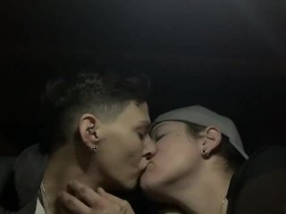 romantic, real lesbian amateur, exclusive, kissing