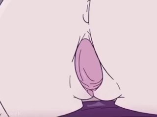 cartoon, stepsister, female orgasm, creampie