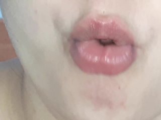 wet mouth sounds, softcore, brunette, roleplay