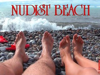 naturist beach, plage naturiste, public nudity, amateur