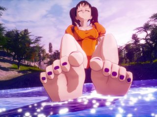 giantess, unreal engine, anime, azmaybe9