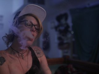 smoking, verified amateurs, nerdy girl glasses, rave slut