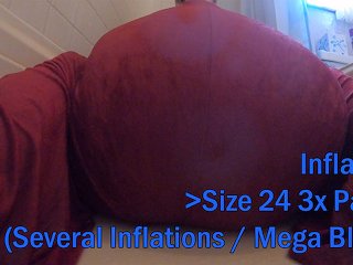 water weight, verified amateurs, kink, balloon inflation