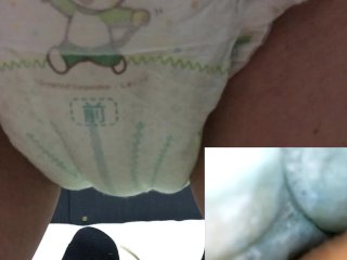 pissing, 赤ちゃん, おねしょ, おむつ diaper