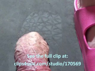 flip flops, british, kink, cock