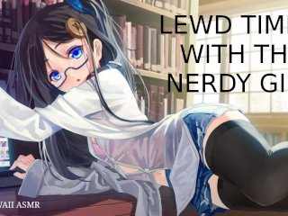 nerd girl, point of view, solo female, nerd