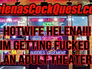 public sex, adult theater, blowjob, reality