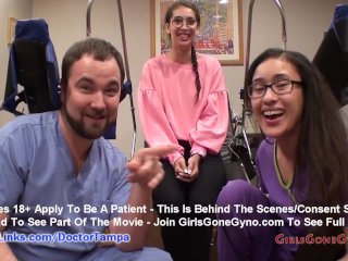 behind the scenes, gyno exam, doctor tampa, big ass