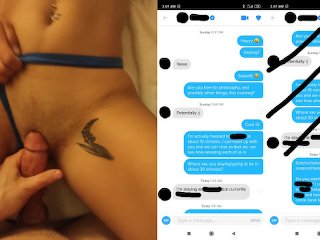 nipple piercing, texting story, pawg, vertical video
