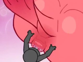 furry animation, pussy licking, cumshot, female orgasm