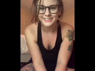 hotwife, big ass, nerdy girl glasses, exclusive