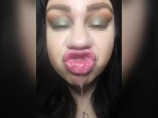 lip smelling, fetish, lip fetish, upper lip sniffing