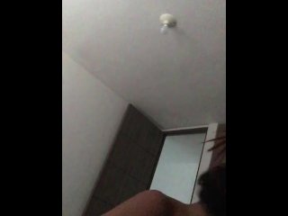 cell iphone video, parents home, changing room, small tits