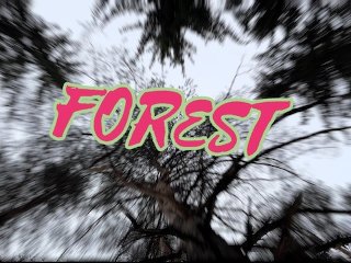porn videos, small dick, handjob, forest